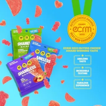 Shameless Snacks Fan Favorites Bundle Low Carb Keto Gummies