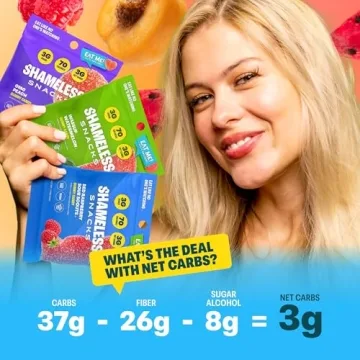 Shameless Snacks Fan Favorites Bundle Low Carb Keto Gummies