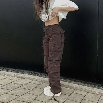 Viatabuna Y2K Cargo Pants for Women - Stylish Comfort