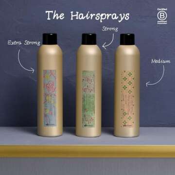 Davines This is an Extra Strong Hairspray, Maximum Hold Formula for All Day, Residue-Free Styling And Control, 12 Fl. Oz.