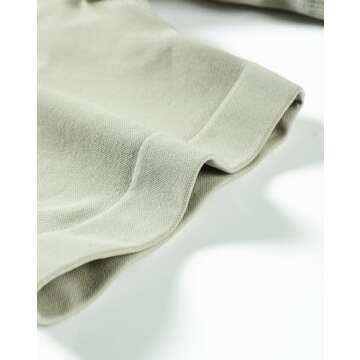 AUROLA Influence Collection Workout Shorts for Women,No Roll Up Squat Proof New Scrunch Seamless Compression Gym Short, Tidal Foam, XS