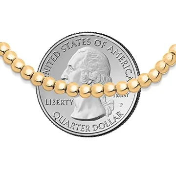 Savlano 925 Sterling Silver Gold Plated Bracelet - Adjustable