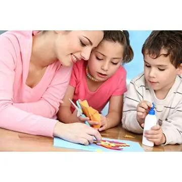 Elmer's Re-Stick School Glue Sticks, Clear, Washable, 8 grams, 6 Count