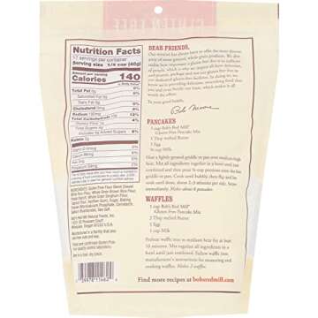 Bob's Red Mill Gluten Free Pancake Mix - 22 oz - 2 pk