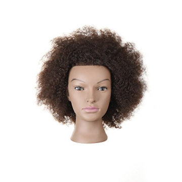 Kalyx Mannequin Head with 100% Human Hair for Braiding