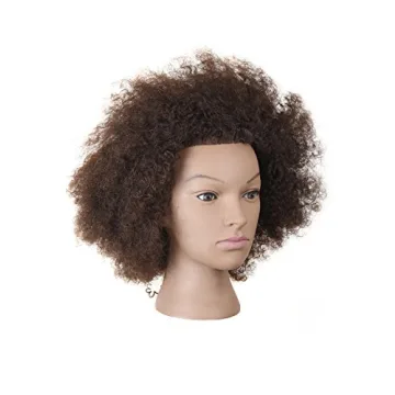 Kalyx Mannequin Head with 100% Human Hair for Braiding
