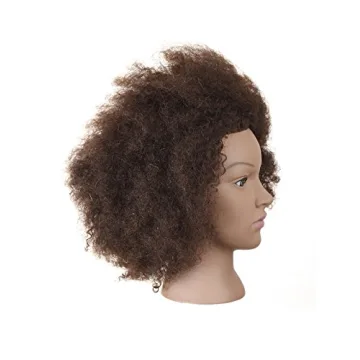 Kalyx Mannequin Head with 100% Human Hair for Braiding