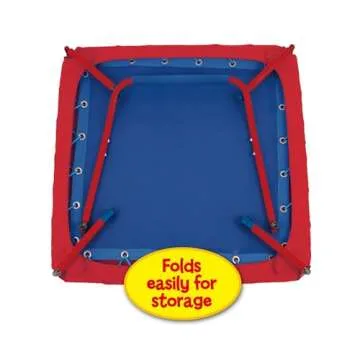 Galt Toys, Folding Trampoline, Indoor/Outdoor Easy Storage Kids Trampoline, Ages 3 Years Plus