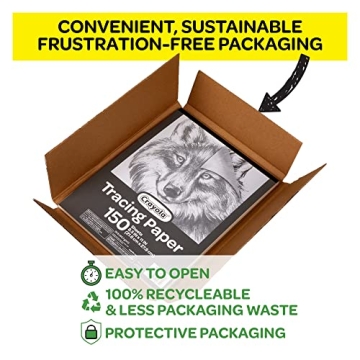 Crayola Tracing Paper Pack 150 Sheets for Creative Art