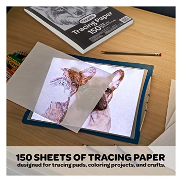 Crayola Tracing Paper Pack 150 Sheets for Creative Art