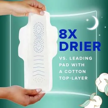 Always Pure Cotton Flexfoam Pads for Ultimate Comfort