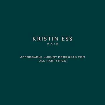 Kristin Ess Hair Weightless Hydration Daily Scalp + Hair Mask - Soothes Scalp, Hydrates Hair, Rebalancing Treatment, Frizz Minimizing, Vegan, Color & Keratin Safe, 6.7 fl oz