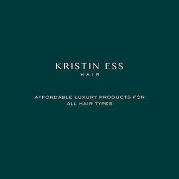 Kristin Ess Hair Weightless Hydration Daily Scalp + Hair Mask - Soothes Scalp, Hydrates Hair, Rebalancing Treatment, Frizz Minimizing, Vegan, Color & Keratin Safe, 6.7 fl oz
