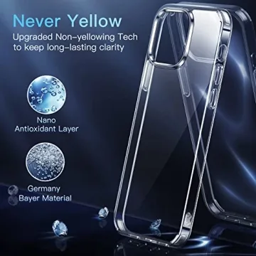 CASEKOO Crystal Clear Protection for iPhone 13 Pro Max