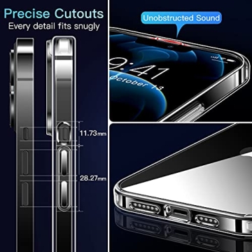 CASEKOO Crystal Clear Protection for iPhone 13 Pro Max