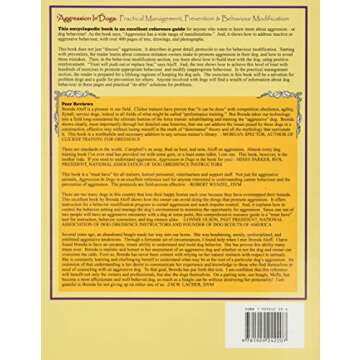 Aggression in Dogs: Practical Management, Prevention and Behavior Modification