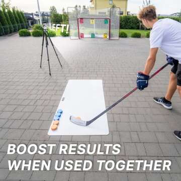 Hockey Revolution Shoot Pad for Skills Training and Practice