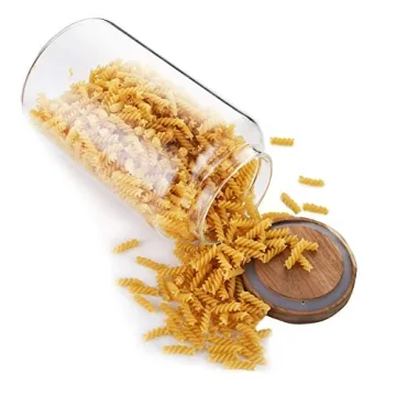 Bekith 100 FL OZ Glass Storage Jar with Airtight Lid