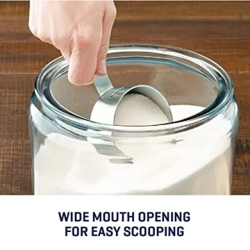 Anchor Hocking Glass Storage Jars - 0.5 Gallon Set of 2