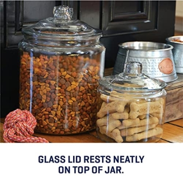 Anchor Hocking Glass Storage Jars - 0.5 Gallon Set of 2