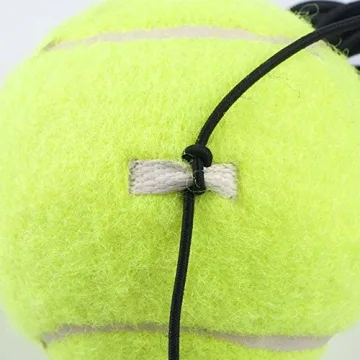 Senston Tennis Ball with String Tennis Trainer Tennis Training Ball - 2 Pack
