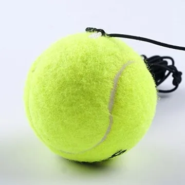 Senston Tennis Ball with String Tennis Trainer Tennis Training Ball - 2 Pack