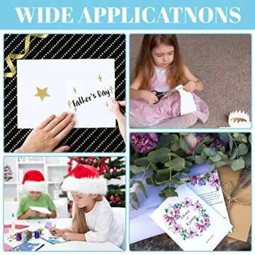 Premium 250gsm White Cardstock for Crafting and Printing