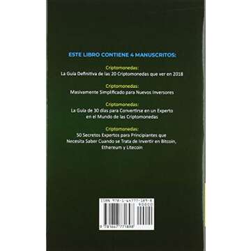 La Biblia Dela Criptomoneda: 4 Libros en 1: Los Principales Secretos Comerciales para tener Exito Fi...
