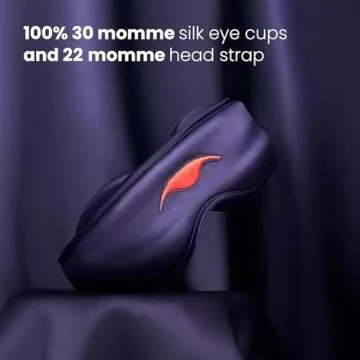 Manta Silk Sleep Mask - Luxury Adjustable Eye Mask