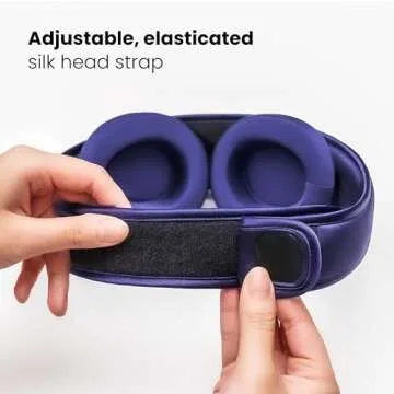 Manta Silk Sleep Mask - Luxury Adjustable Eye Mask