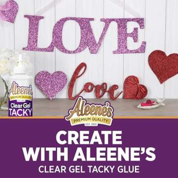 Aleene's Clear Gel Tacky Glue - 3 Pack, Versatile Adhesive