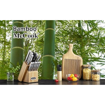 McCook® Premium Knife Sets with Built-In Sharpener