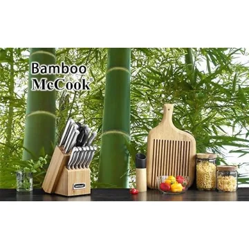 McCook® Premium Knife Sets with Built-In Sharpener