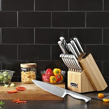 McCook® Premium Knife Sets with Built-In Sharpener