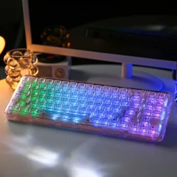 YUNZII X71 Transparent Mechanical Gaming Keyboard