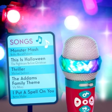 Battat Karaoke Mic for Kids - Light & Voice Changing Fun