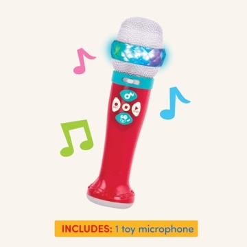 Battat Karaoke Mic for Kids - Light & Voice Changing Fun
