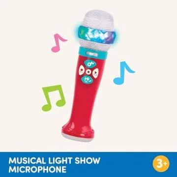 Battat Karaoke Mic for Kids - Light & Voice Changing Fun