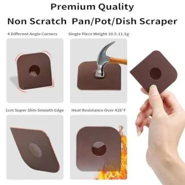 Pan Scraper Tool Set - Versatile Kitchen Cleaning Solutions