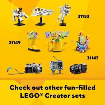LEGO Creator 3 in 1 Retro Roller Skate Kit for Kids