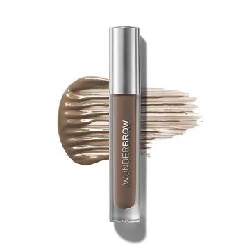WUNDERBROW Waterproof Eyebrow Gel, Brunette - Long Lasting & Vegan