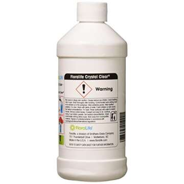 Floralife 82-22020 Floralife Crystal Clear Flower Food 300 Liquid, 500 ml/1 pt