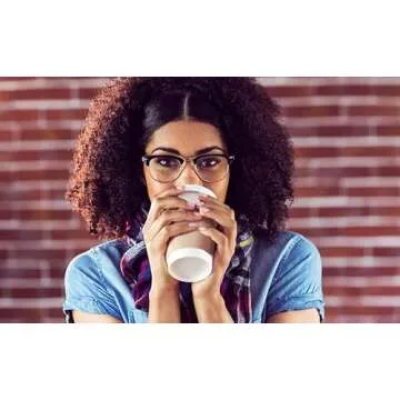 Goson Vintage-Inspired Horn Rimmed Eyeglasses Stylish Retro UV400 Protection