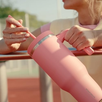 Hydrapeak Voyager 40 Oz Insulated Tumbler with Straw