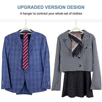 Elegant Velvet Clothes Hangers Non-Slip Space Saving Pack