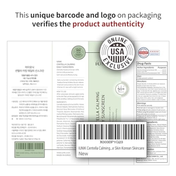 iUNIK Centella Calming Daily Sunscreen SPF 50+ PA++++