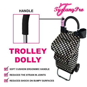 Tuscany Pro Portable Salon Chair & Trolley for Stylists