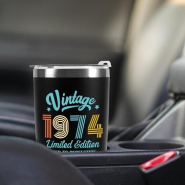 50th Birthday Tumbler Gift Back in 1974 for Women