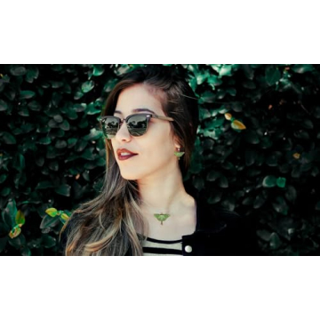 d'ears Luna Moth Earrings - Handmade Sterling Silver Beauty