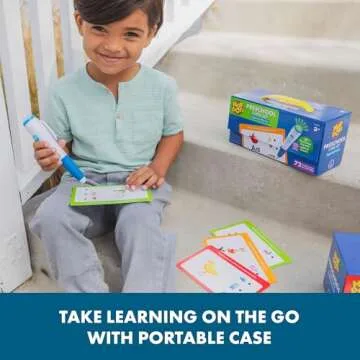 Educational Insights Hot Dots Beginning Phonics Set with 72 Activities, Learn to Read Preschool Set with Interactive Pen, Ages 3+